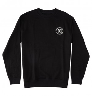 Black DC Shoes DC Star Pilot - Sweatshirt | BMUFQY-826