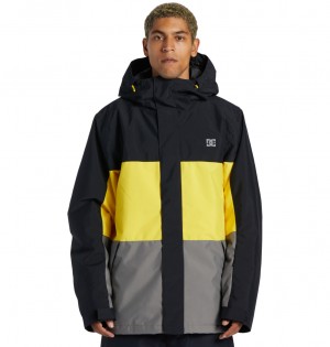 Black DC Shoes Defy - Technical Snow Jacket | DHPEJQ-712