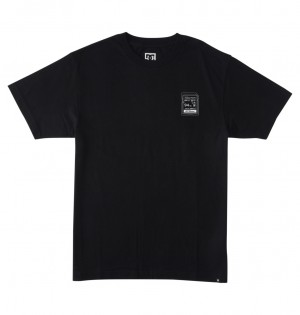 Black DC Shoes Heikkila Sw 360 Flip - T-Shirt | ORXWSN-581