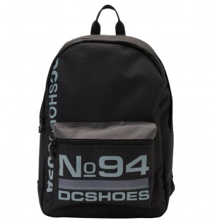 Black DC Shoes Nickel Sport 20L - Medium Backpack | SQBGKV-324