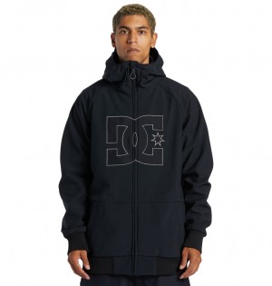 Black DC Shoes Spectrum - Technical Softshell Snow Jacket | XPTJRG-095