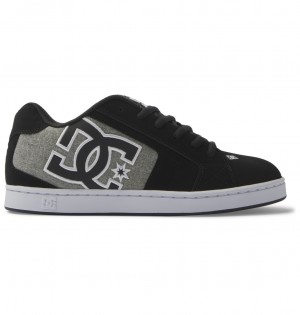 Black / Battleship / Armor DC Shoes Net - Leather Shoes | SEMTXB-139