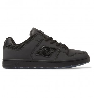 Black / Black DC Shoes Manteca 4 - Shoes | JNAHLV-947