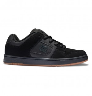 Black / Black / Gum DC Shoes Manteca 4 - Shoes | EATJNF-294