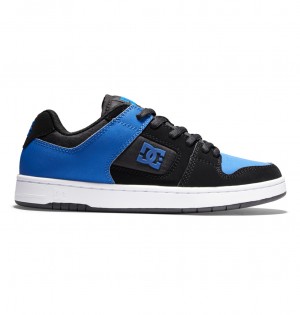 Black / Blue DC Shoes Manteca 4 - Shoes | XKODYE-154