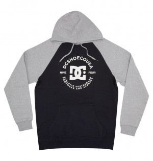 Black / Grey Heather DC Shoes DC Star Pilot - Hoodie | ZWXRBO-971