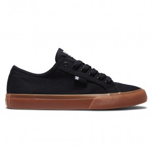 Black / Gum DC Shoes Manual - Shoes | EFIUXJ-549