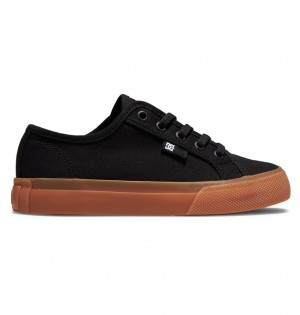 Black / Gum DC Shoes Manual - Shoes | XCYIBF-027