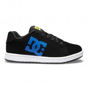 Black / Multi DC Shoes Gaveler - Leather Shoes | ACIVPN-316