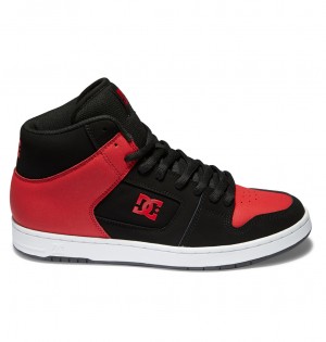 Black / Red DC Shoes Manteca 4 Hi - High-Top Shoes | BUOATK-786