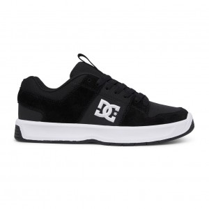 Black / White DC Shoes Lynx Zero - Leather Shoes | NODTEU-713