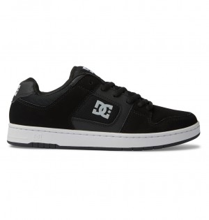 Black / White DC Shoes Manteca 4 - Shoes | NPQZMV-520