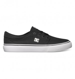 Black / White DC Shoes Trase Tx - Shoes | XHNMKF-583