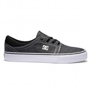 Black / White / White DC Shoes Trase Tx - Shoes | TWZJGK-879