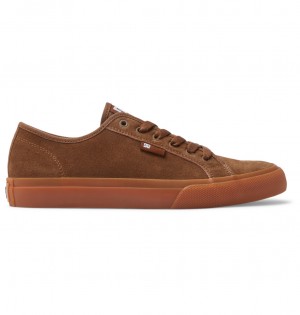 Brown DC Shoes Manual Le - Shoes | NQMAZT-986