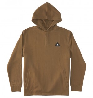 Capers DC Shoes Offpeak - Hooded Henley Top | ABTFLK-145