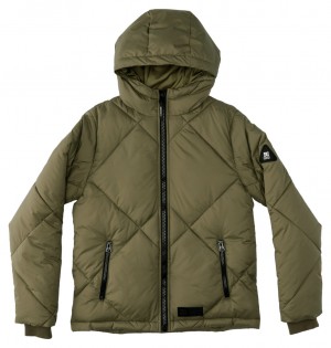 Capers DC Shoes Passage - Puffer Jacket 10-16 | DHVJCM-291