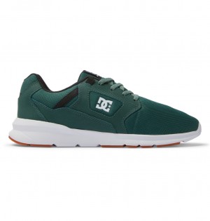 Dark Green DC Shoes Skyline - Lightweight Shoes | KMJQYW-910