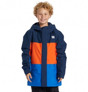 Dress Blues DC Shoes Defy - Technical Snow Jacket 8-16 | JGYUHZ-140