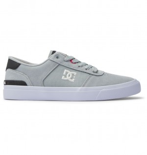 Grey / Black DC Shoes Teknic S - Skate Shoes | MONRBZ-205