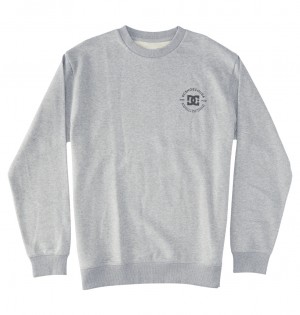 Heather Grey DC Shoes DC Star Pilot - Sweatshirt | WXYAIU-306