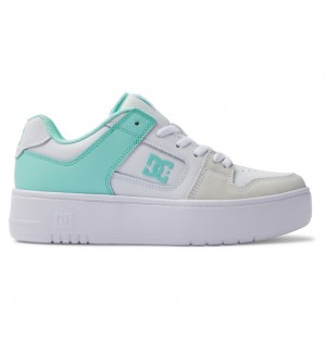 Mint DC Shoes Manteca 4 Platform - Flatform Shoes | TKRMZA-475