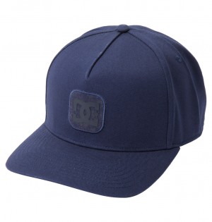 Navy Blazer DC Shoes Anafront - Snapback Cap | FMCYLX-641