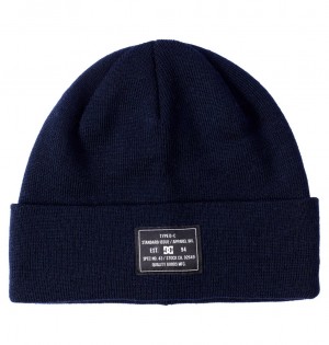 Navy Blazer DC Shoes Frontline - Cuffed Beanie | BCEPYZ-104