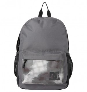 Pewter DC Shoes Backsider Seasonal 20L - Medium Backpack | UWPNHT-687