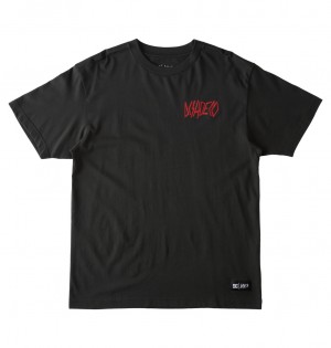 Pirate Black DC Shoes Slayer Shoeco - T-Shirt | FJVAST-075