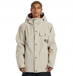 Plaza Taupe DC Shoes Servo - Technical Snow Jacket | XIQLGP-524