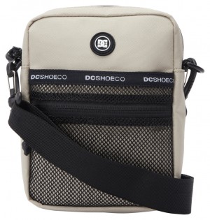 Plaza Taupe DC Shoes Starcher 2L - Small Shoulder Bag | YSNMLG-830