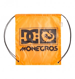 Shocking Orange DC Shoes x Monegros - Cinch Bag | LOYCIU-791