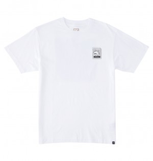 White DC Shoes Heikkila Sw 360 Flip - T-Shirt | KWTJGZ-096