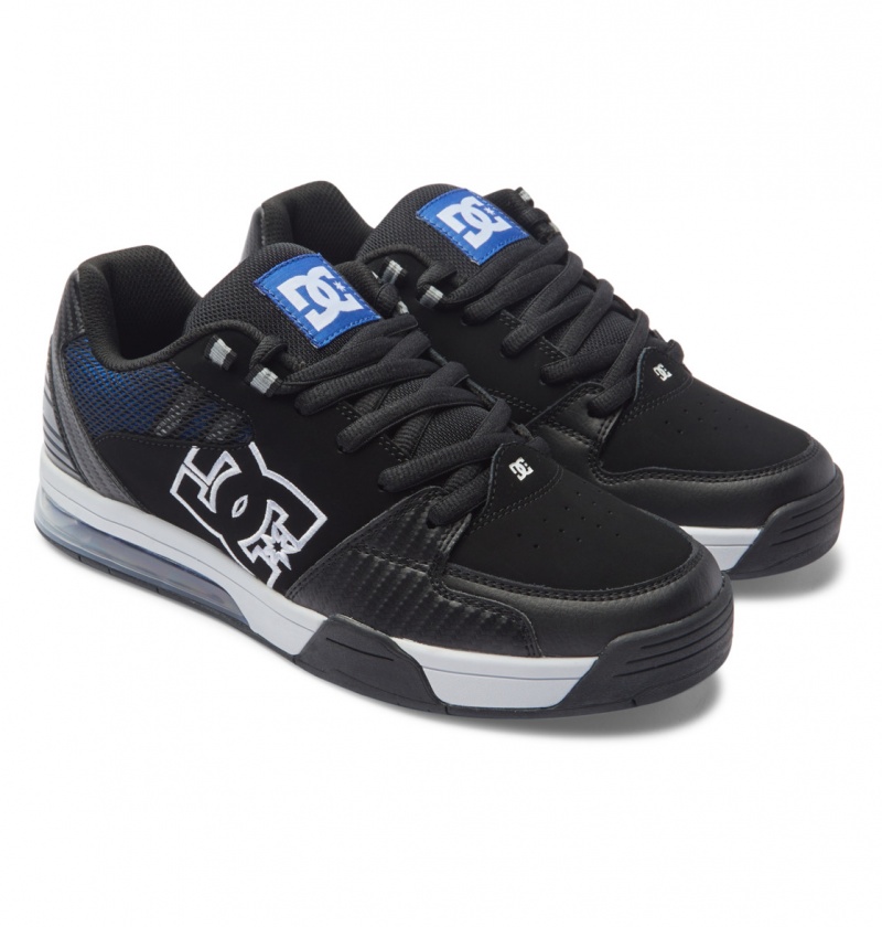 Algiers Blue / Black DC Shoes Versatile - Skate Shoes | EIGMSR-746