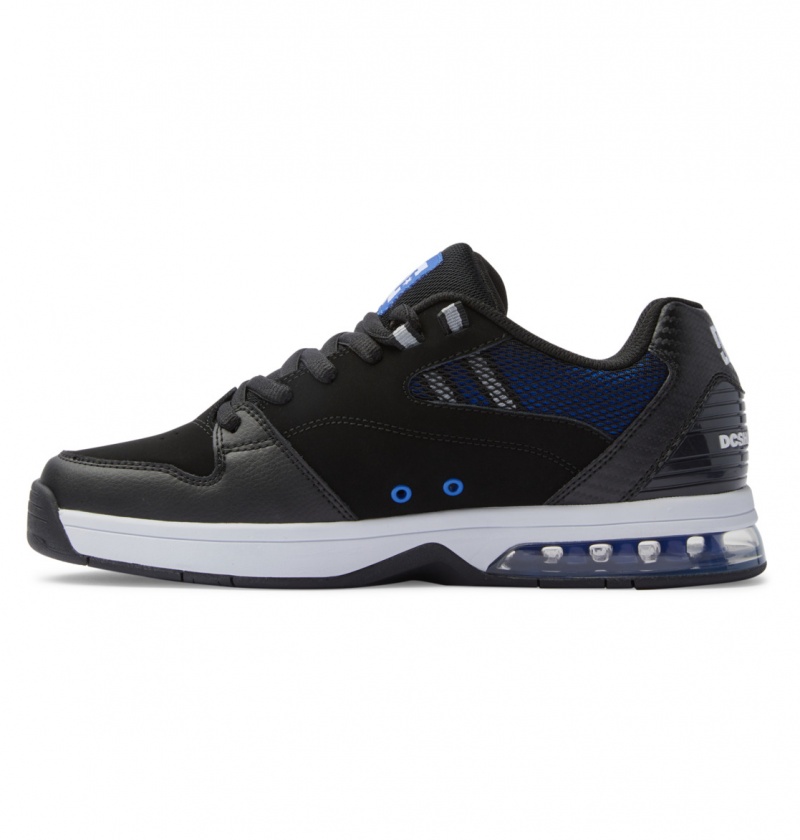 Algiers Blue / Black DC Shoes Versatile - Skate Shoes | EIGMSR-746