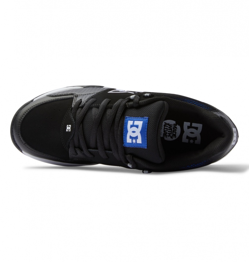 Algiers Blue / Black DC Shoes Versatile - Skate Shoes | EIGMSR-746