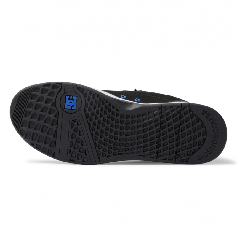 Algiers Blue / Black DC Shoes Versatile - Skate Shoes | EIGMSR-746