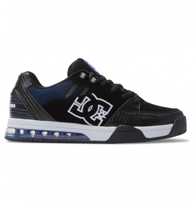 Algiers Blue / Black DC Shoes Versatile - Skate Shoes | EIGMSR-746