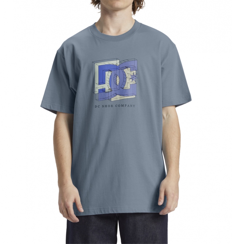 Ashley Blue DC Shoes Fine Art - T-Shirt | OHBITR-921