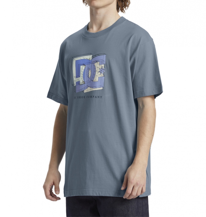 Ashley Blue DC Shoes Fine Art - T-Shirt | OHBITR-921