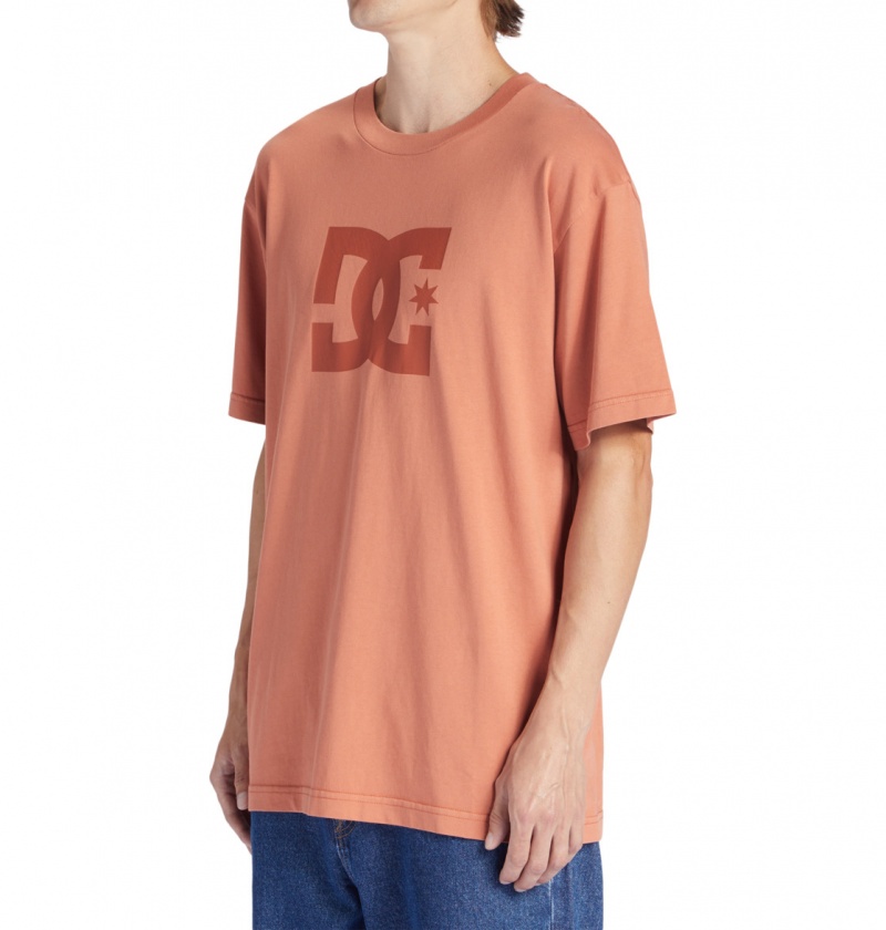 Auburn Enzyme Wash DC Shoes DC Star Pigment Dye - T-Shirt | AIOEJY-807