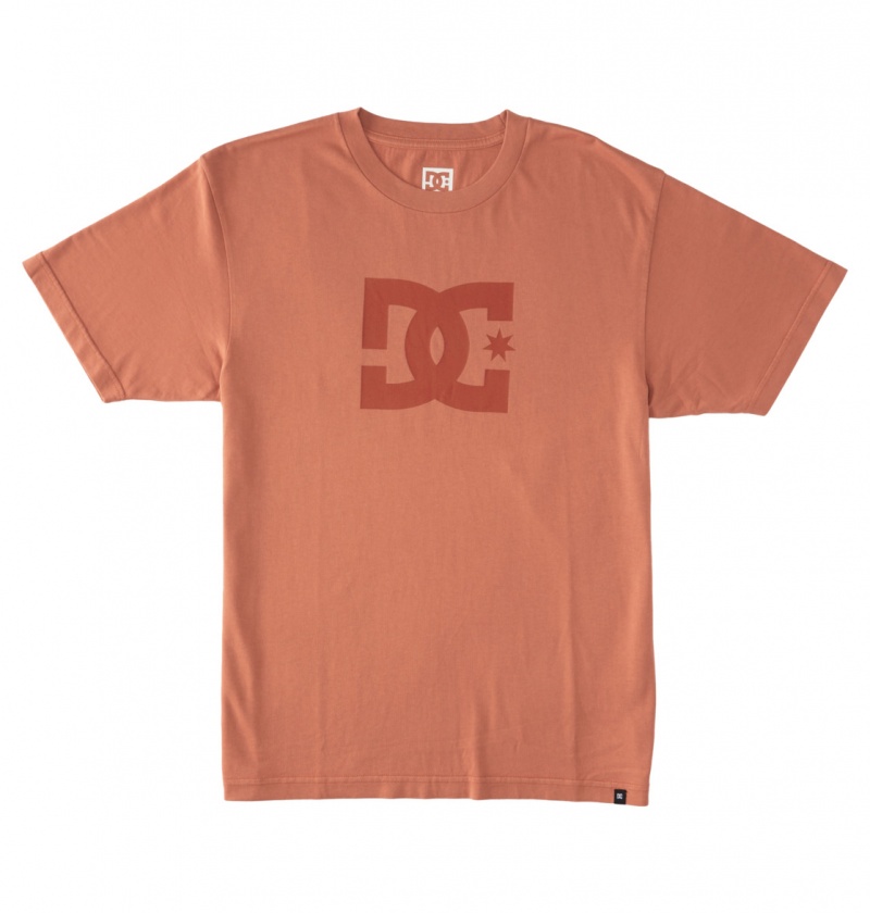 Auburn Enzyme Wash DC Shoes DC Star Pigment Dye - T-Shirt | AIOEJY-807