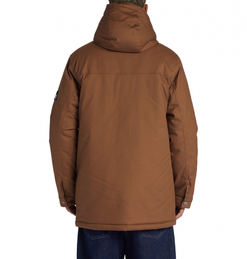 Bison DC Shoes Maybury - Hooded Parka | PMFQKZ-245