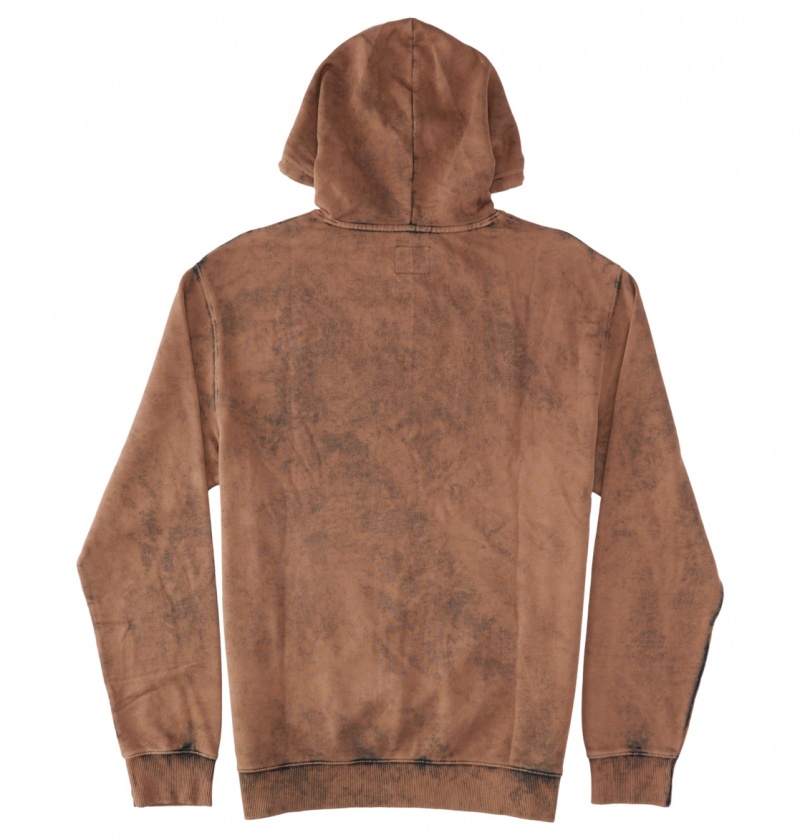 Bison Storm Wash DC Shoes Contour - Hoodie | HTFQCD-539