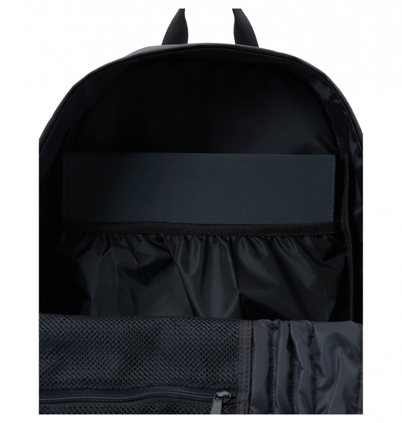 Black DC Shoes Alpha - Backpack | MTQFZN-730