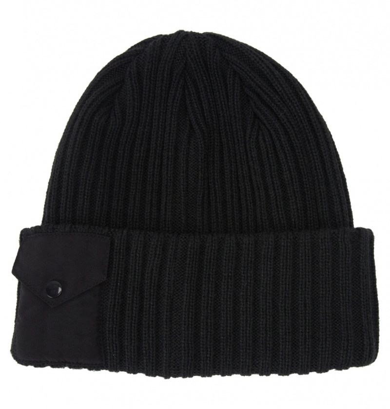 Black DC Shoes Arsenal - Beanie | ZMAWFK-518