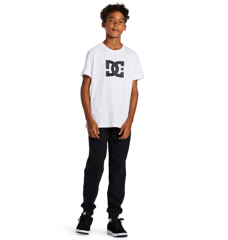 Black DC Shoes Baseline Boy - Joggers 10-16 | PHIYFC-305