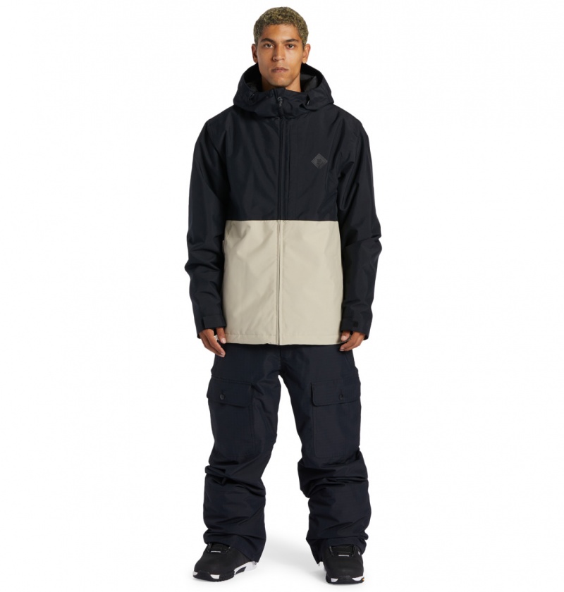 Black DC Shoes Basis - Technical Snow Jacket | WIMZFV-725