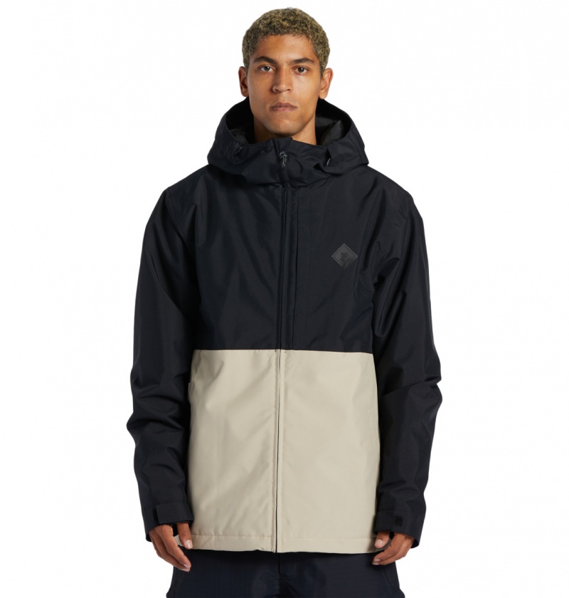 Black DC Shoes Basis - Technical Snow Jacket | WIMZFV-725